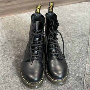 Dr. Martens Black Lace Up Boots